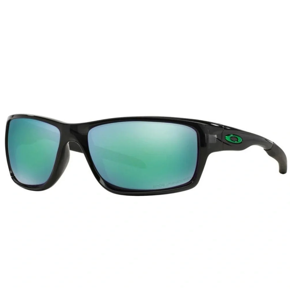 OAKLEY Canteen Sunglasses Polarized Black Ink Frame Jade Iridium Lens NWT